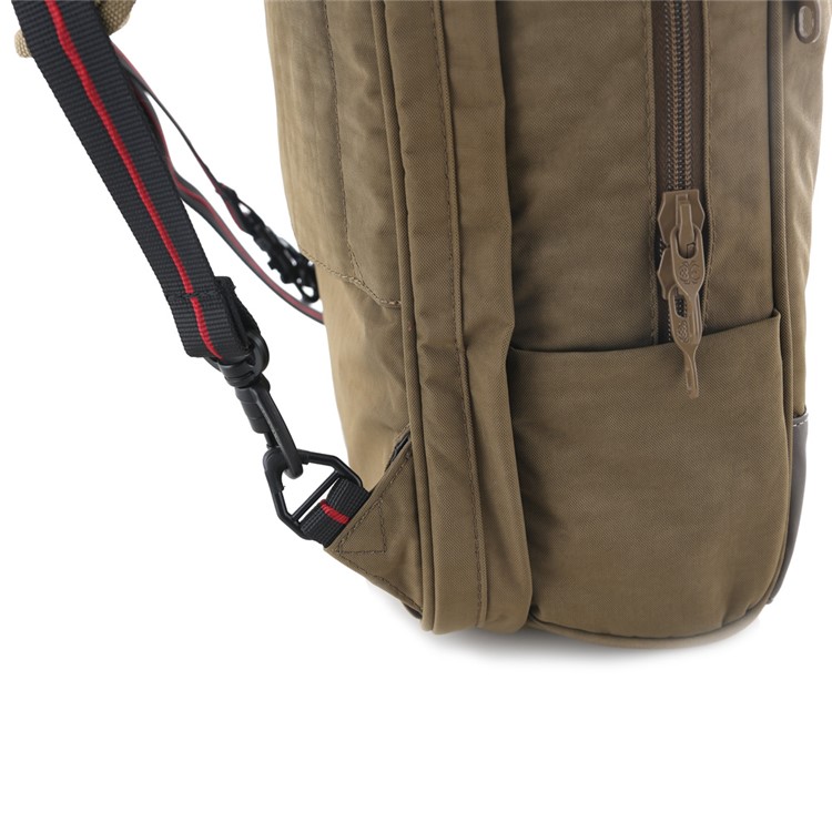 KOROVO Anti-theft Safety Waterproof Nylon Backpack Built-in Anti-Cut Cloth for 15.6-inch Laptop Etc. (B0618) - Khaki-3