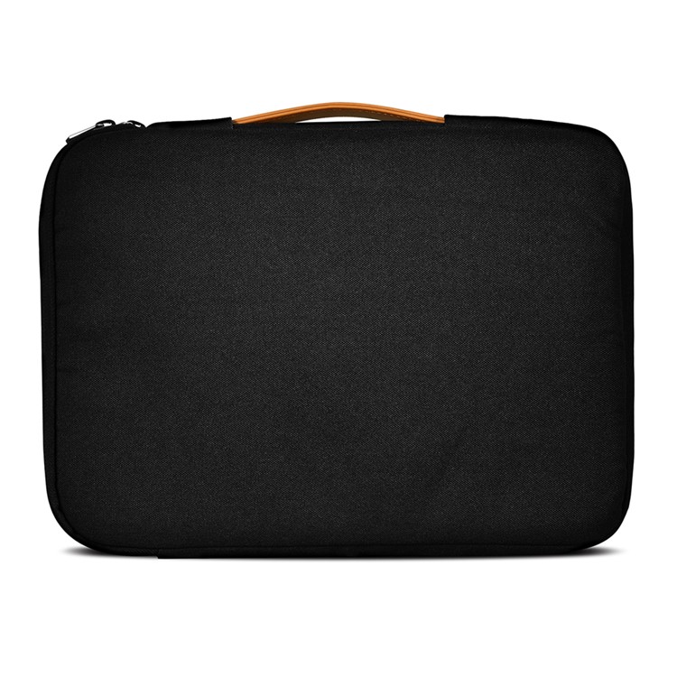 XOOMZ Cloth and PU Leather 11.0 inch Laptop Computer Briefcase Bag - Black-2