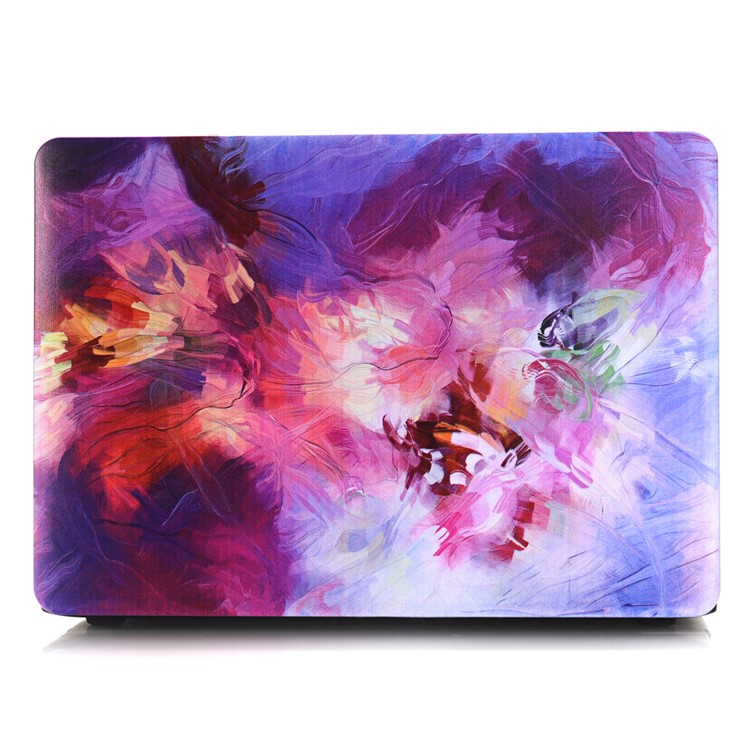 Oil Painting Pattern Hard PC Phone Cover for Macbook Air 13.3 Inch (A1369/A1466) - Abstract Painting-2