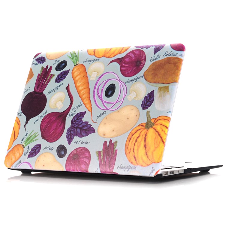 Oil Painting Pattern Hard PC Case for Macbook Pro 15.4 Inch (A1286) - Various Vegetables-1