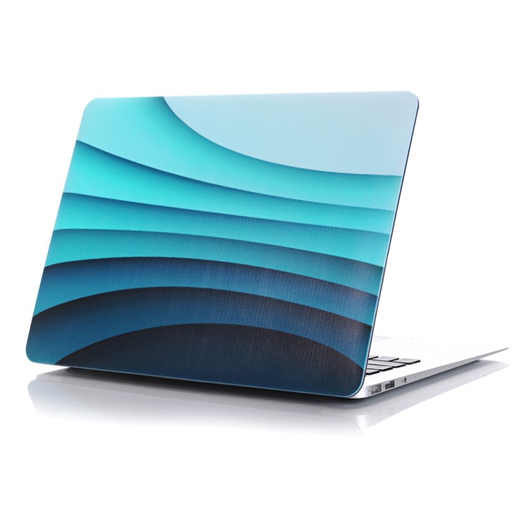 Tough Plastic Case for Macbook Pro 13.3 with Retina Display A1425 / A1502 - Gradient Blue-1