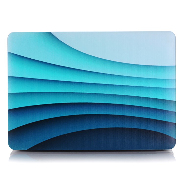 Tough Plastic Case for Macbook Pro 13.3 with Retina Display A1425 / A1502 - Gradient Blue-2