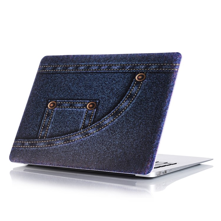 Jean Cloth Pattern PC Hard Cover for MacBook Air 13 inch A1369 / A1466 - Style A-1