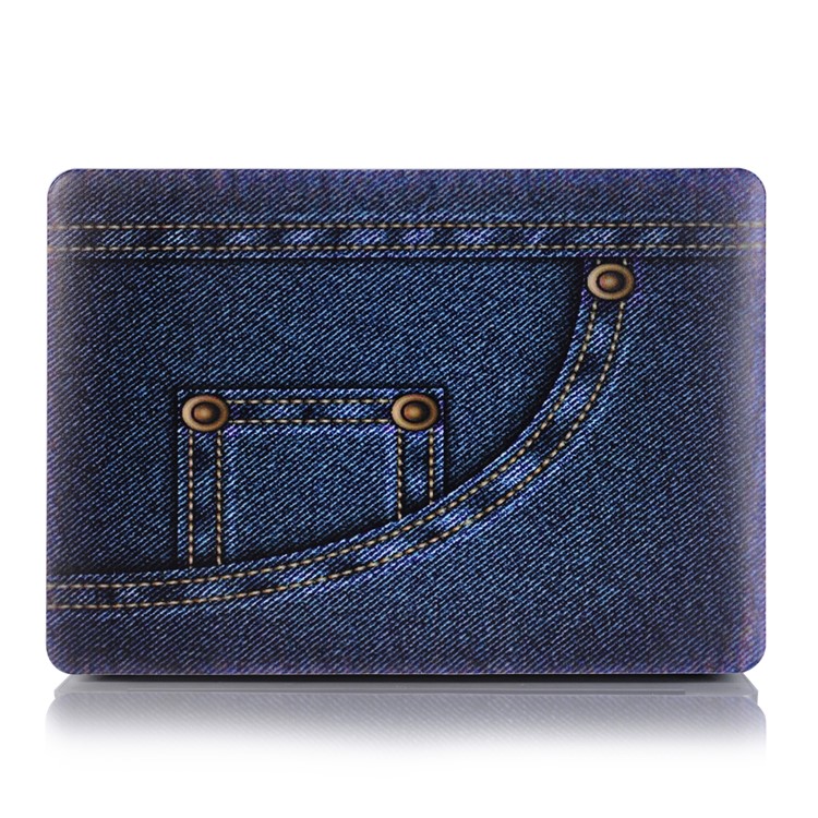 Jean Cloth Pattern PC Hard Cover for MacBook Air 13 inch A1369 / A1466 - Style A-2