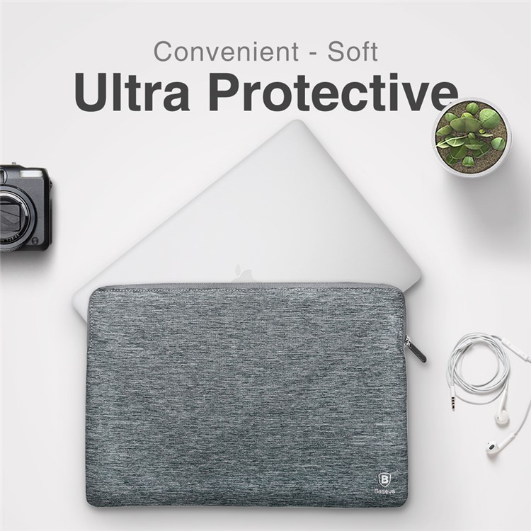 

BASEUS Laptop Bag Sleeve Pouch for MacBook Pro 15-inch (2016) - Grey