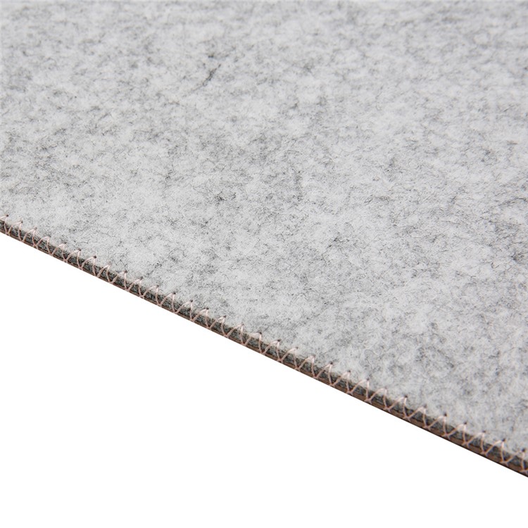 SOYAN Felt PU Bolsa de couro Bolsa com tapete para MacBook Pro 15-polegada(2016) - flecha ouro-13