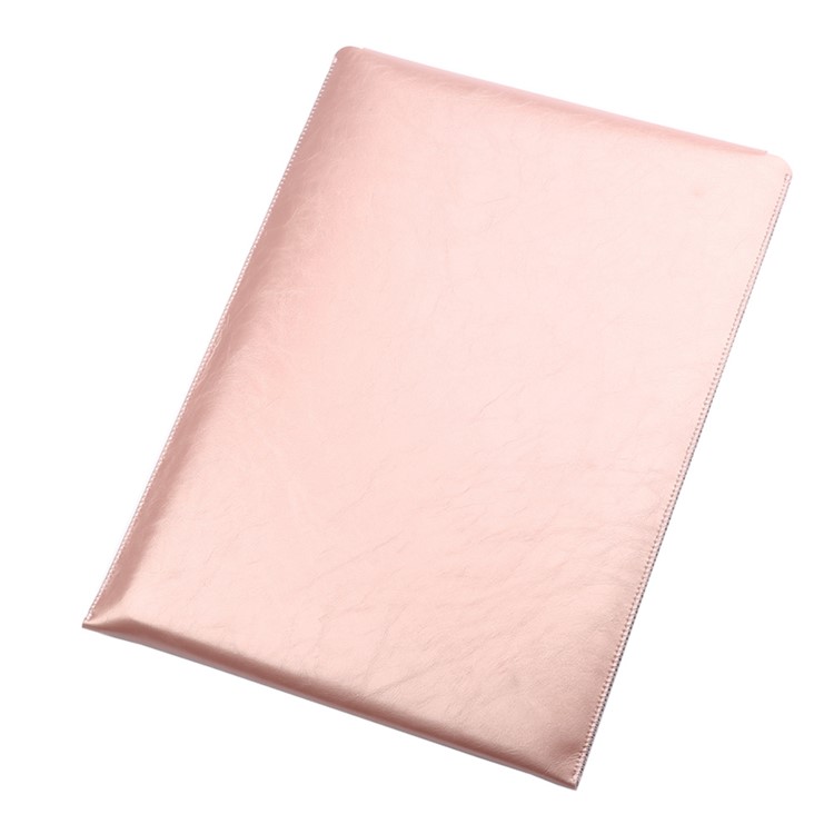 SOYAN Felt PU Bolsa de couro Bolsa com tapete para MacBook Pro 15-polegada(2016) - flecha ouro-7