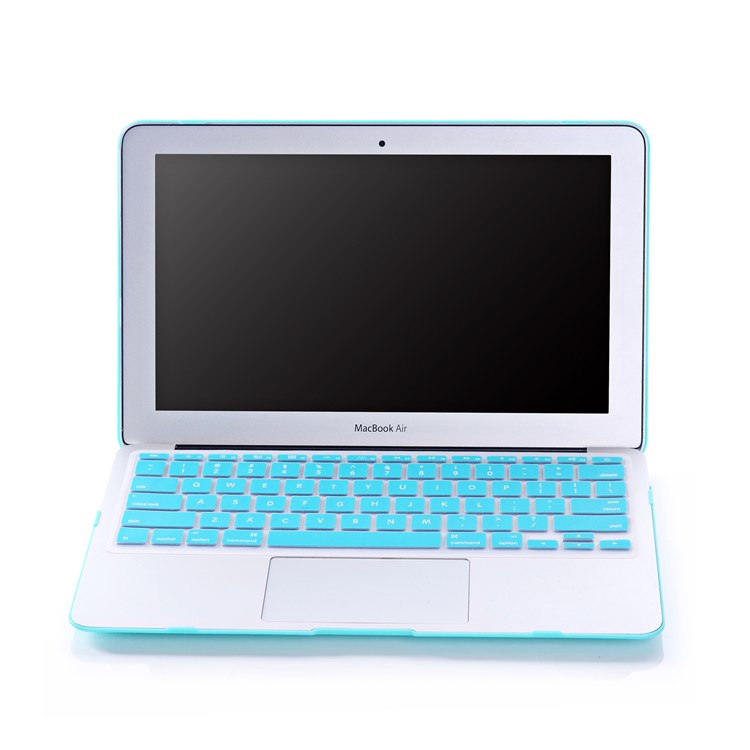 For Macbook Pro 13.3 with Retina Display A1425 / A1502 Two-piece Matte PC Cover - Baby Blue-9