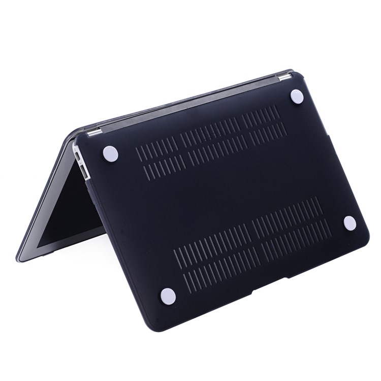 Matte Hard Shell Case Cover for MacBook Pro 13-inch (2016) A1706 A1708 - Black-4
