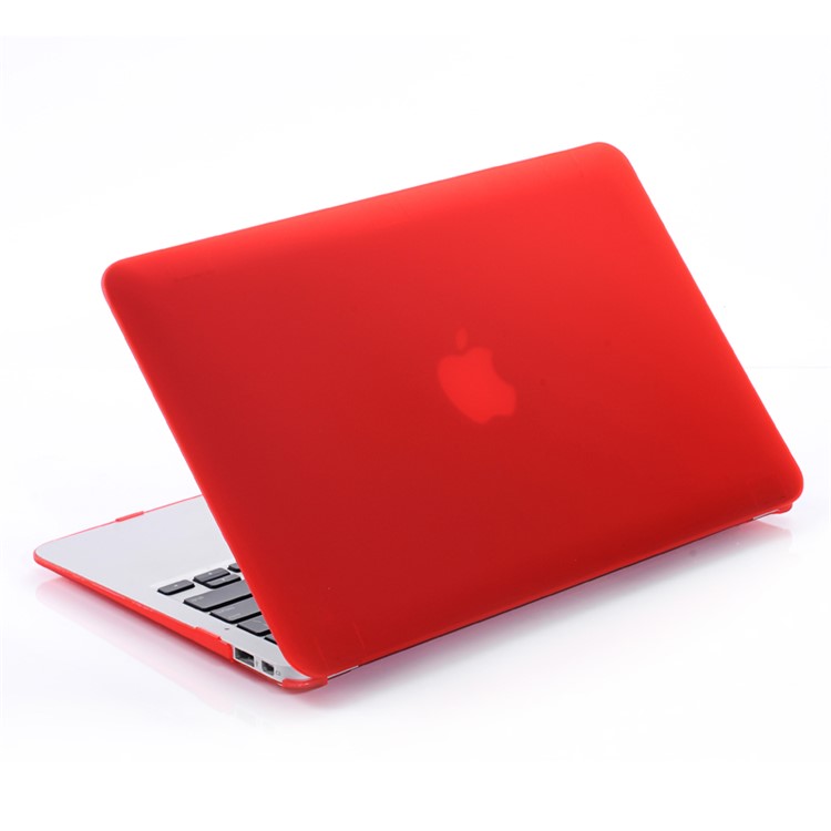 Matte Hard Plastic Cover for MacBook Pro 13-inch (2016) A1706 A1708 - Red-1
