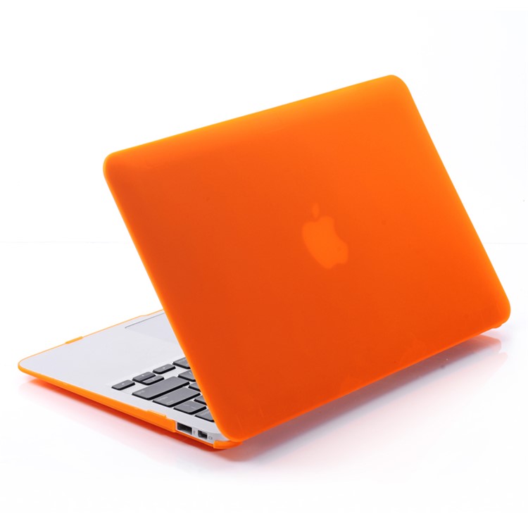 Matte Hard Shell Laptop Case for MacBook Pro 13-inch (2016) A1706 A1708 - Orange-1