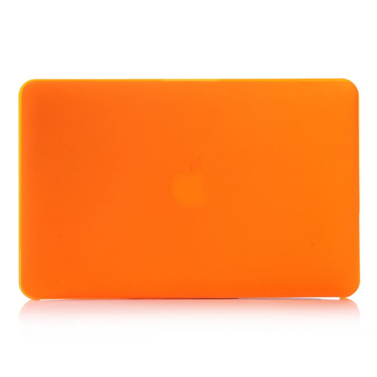 Matte Hard Shell Laptop Case for MacBook Pro 13-inch (2016) A1706 A1708 - Orange-2