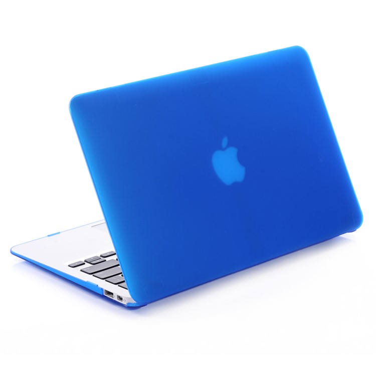 Frosted Hard Snap-on Cover for MacBook Pro 13-inch (2016) A1706 A1708 - Dark Blue-1
