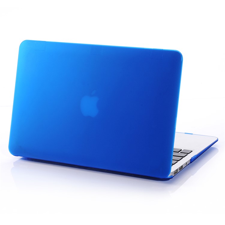 Frosted Hard Snap-on Cover for MacBook Pro 13-inch (2016) A1706 A1708 - Dark Blue-3