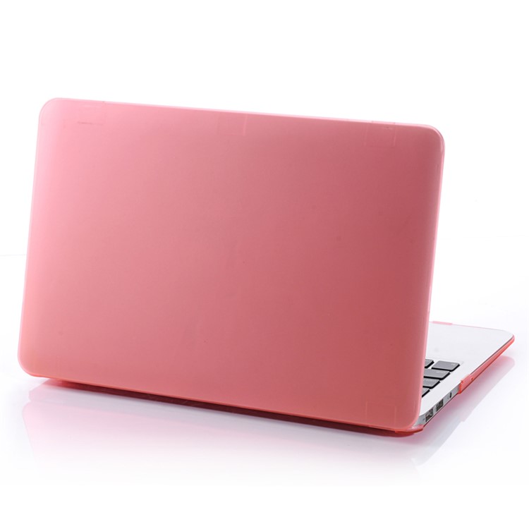 Matte Hard Case Snap-on Shell for MacBook Pro 15.4-inch with Retina Display A1398 - Pink-3