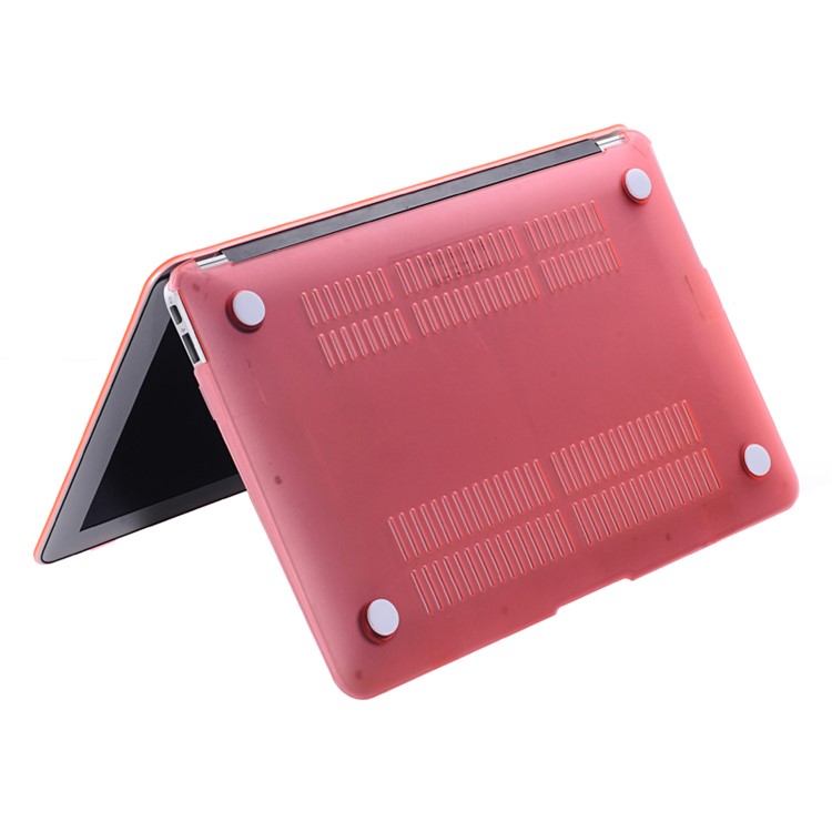 Matte Hard Case Snap-on Shell for MacBook Pro 15.4-inch with Retina Display A1398 - Pink-4