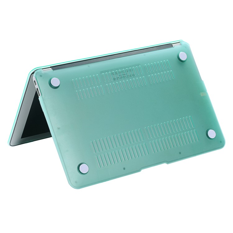 Snap-on Frosted Hard Shell for MacBook Pro 15.4-inch with Retina Display A1398 - Light Green-4