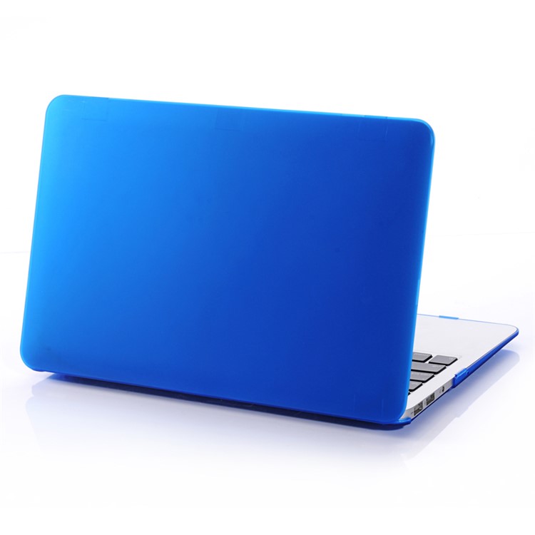 Hard Frosted Snap-on Case for MacBook Pro 15.4-inch with Retina Display A1398 - Dark Blue-3