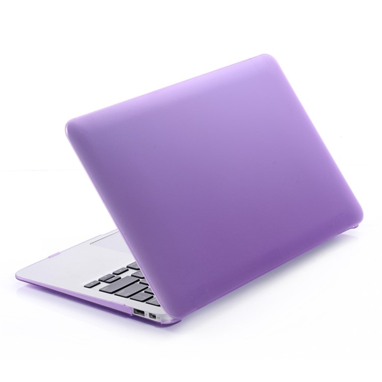 Hard Case Frosted Snap-on Shell for MacBook Pro 15.4-inch with Retina Display A1398 - Purple-1