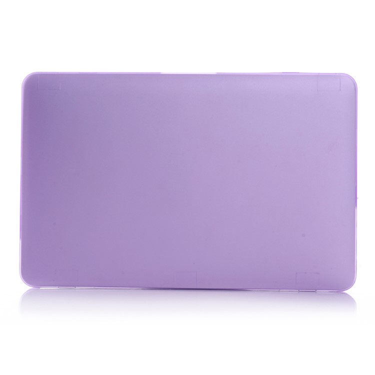 Hard Case Frosted Snap-on Shell for MacBook Pro 15.4-inch with Retina Display A1398 - Purple-2
