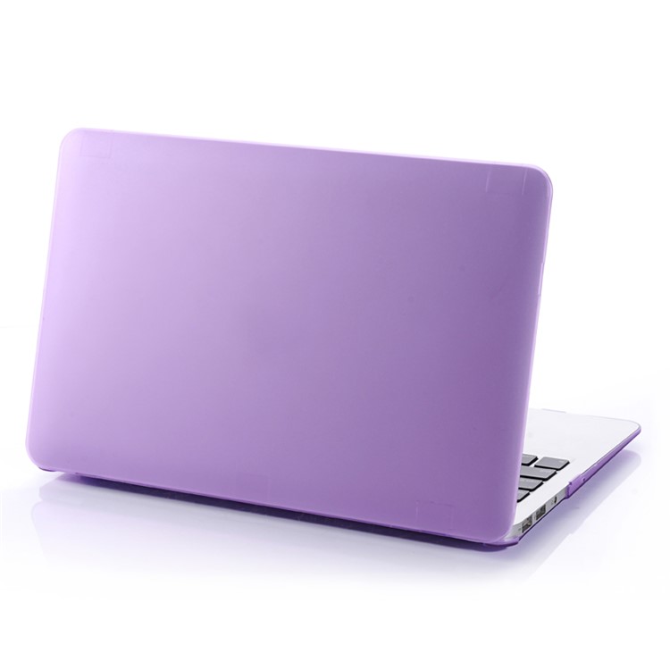 Hard Case Frosted Snap-on Shell for MacBook Pro 15.4-inch with Retina Display A1398 - Purple-3