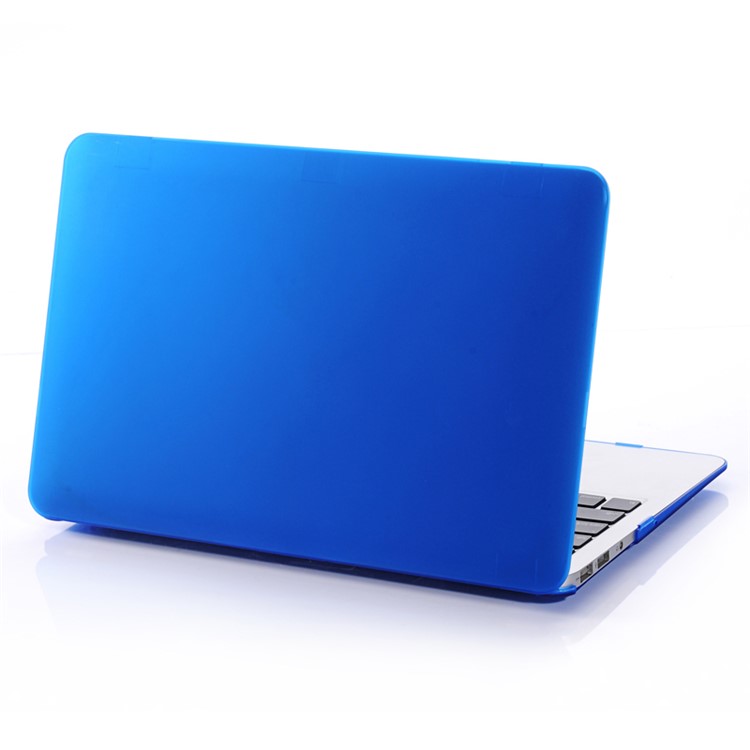 Matte Hard Case Snap-on Laptop Cover für MacBook Air 13,3-Zoll A1369 A1466 - Dunkelblau-3