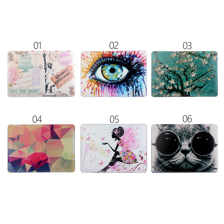 Patterned PC Cover for MacBook Pro 13-inch (2016) / 13-inch (2016) with Touch Bar - Almond Tree in Blossom-9