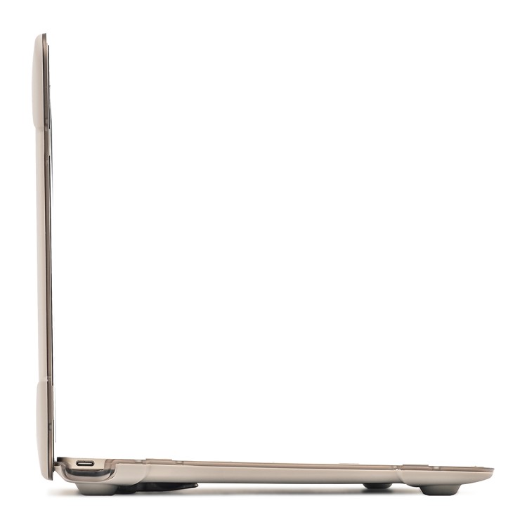 Two-pieces Plastic + TPU Combo Cover for MacBook 12-inch with Retina Display (2015) - Khaki-11