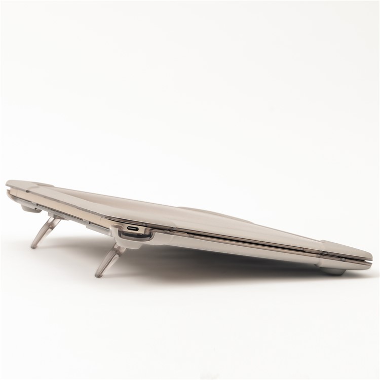 Two-pieces Plastic + TPU Combo Cover for MacBook 12-inch with Retina Display (2015) - Khaki-2