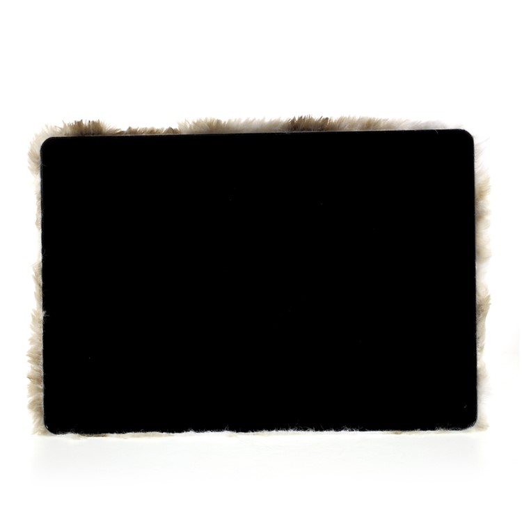 2-Piece Furry PC Full Protection Case for MacBook Pro 15-inch (2016) - Brown-2