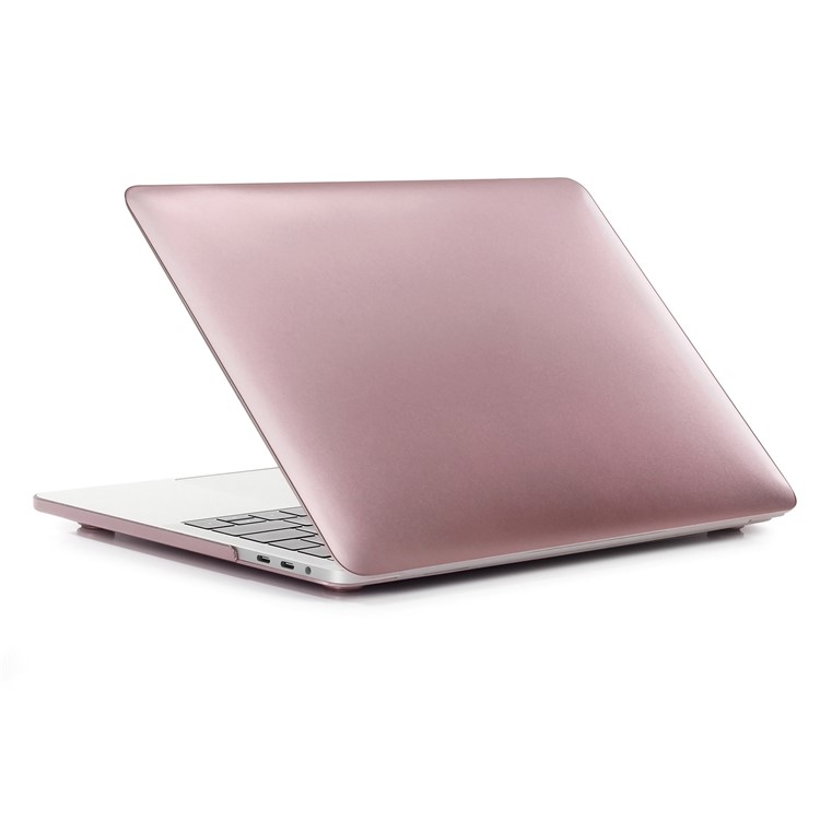 Copertina Rigida Classica a Due Pezzi Per Macbook Pro 15,4 Pollici 2016 Con Touch Bar (A1707) - Colore Oro Rosa-2