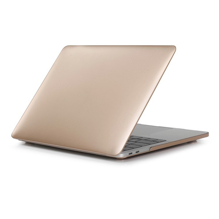 Two-piece Classic PC Protective Case for Macbook Pro 15.4-inch 2016 with Touch Bar (A1707) - Gold Color-1