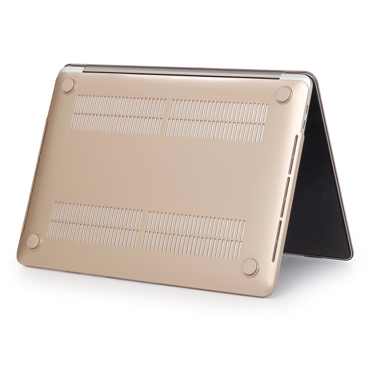 Two-piece Classic PC Protective Case for Macbook Pro 15.4-inch 2016 with Touch Bar (A1707) - Gold Color-5