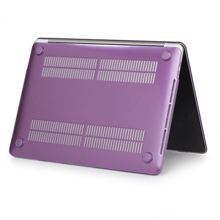 Front and Back Classic PC Tough Cover for Macbook Pro 15.4-inch 2016 with Touch Bar (A1707) - Purple-5