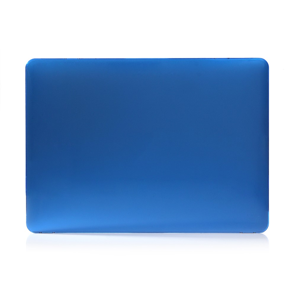 Front and Back Crystal Clear Protective Cover for Macbook Pro 15.4-inch 2016 with Touch Bar (A1707) - Dark Blue-2