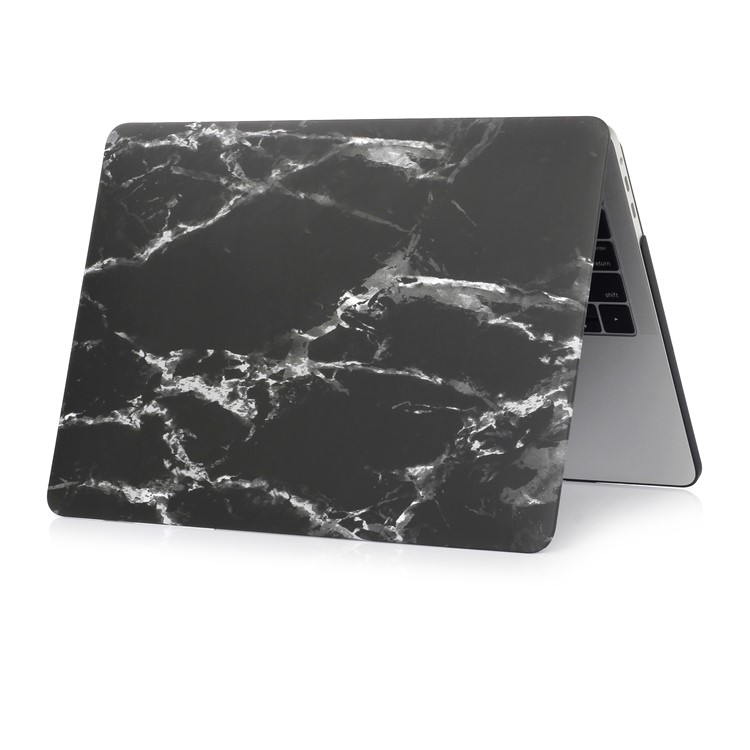 Mobile Accessory Hard Protective Case for Macbook Pro 15.4-inch 2016 with Touch Bar (A1707) - Marble Texture / Black-4