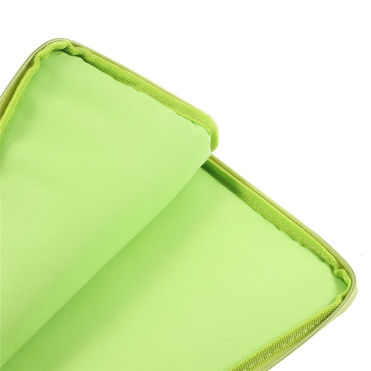 Universal Cloth Texture PU Leather 15 Inch Laptop Briefcase Bag, Size: 35 x 25 x 3cm - Green-6