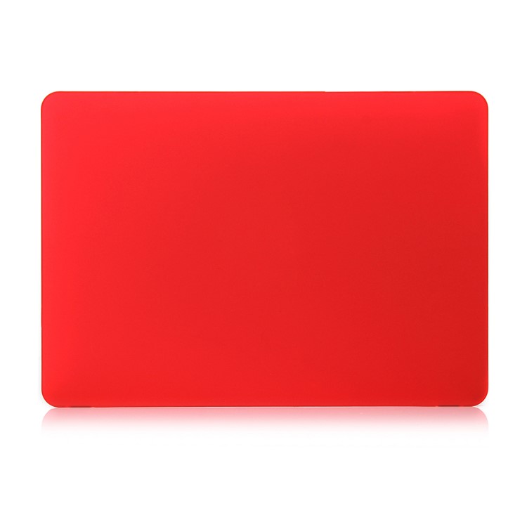 HAT PRINCE Matte PC Hard Case + EU Version TPU Keyboard Cover for Macbook Pro 13.3 Inch A1708 (No Touch Bar) - Red-6