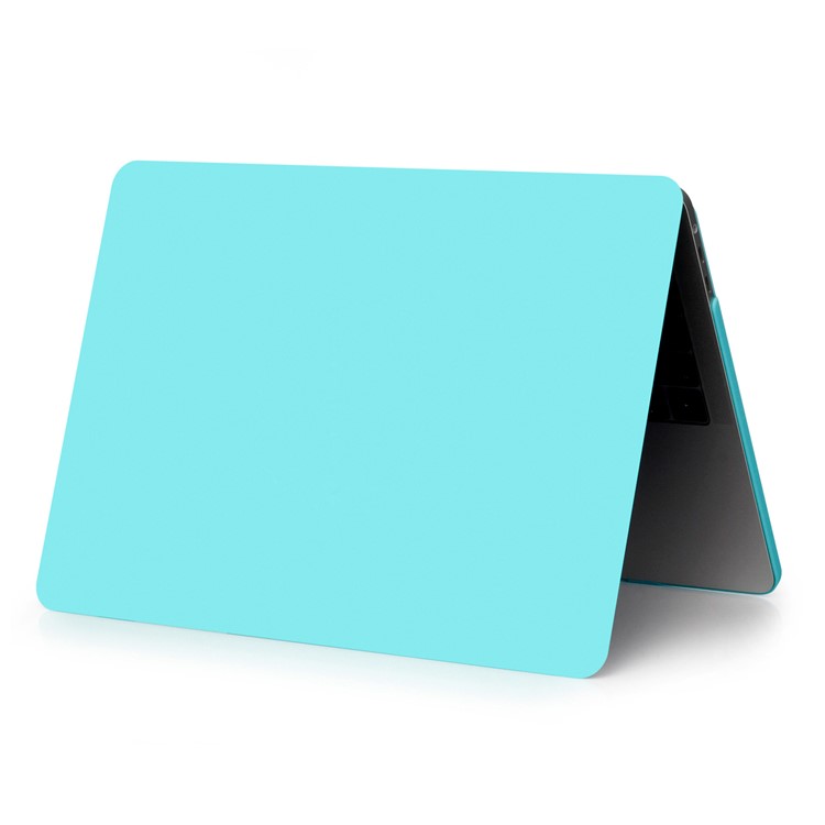 HAT PRINCE Matte PC Case + EU Version Protective Keyboard Cover for Macbook Pro 13.3 Inch A1708 (No Touch Bar) - Cyan-4