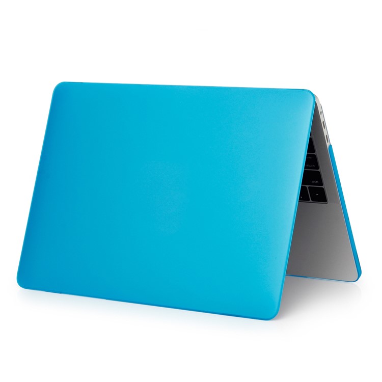 HAT PRINCE Matte PC Case + EU Version TPU Keyboard Protector Cover for Macbook Pro 13.3 Inch A1708 (No Touch Bar) - Baby Blue-4