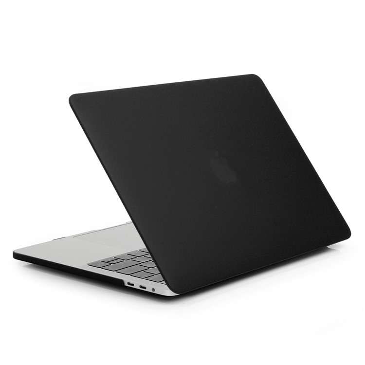 HAT PRINC Matte PC Case + EU Version TPU Keyboard Protector Cover for MacBook Pro 15-inch (2016) 15.4" A1707 with Touch Bar - Black-2