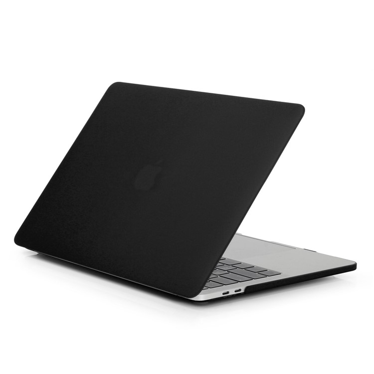 HAT PRINC Matte PC Case + EU Version TPU Keyboard Protector Cover for MacBook Pro 15-inch (2016) 15.4" A1707 with Touch Bar - Black-3