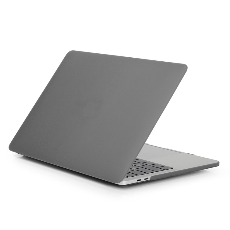 HAT PRINCE Matte PC Shell + EU Version TPU Keyboard Cover Skin for MacBook Pro 15-inch (2016) 15.4" A1707 with Touch Bar - Grey-3