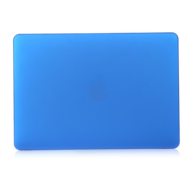 HAT PRINCE Matte PC Case + EU Version TPU Keyboard Cover for MacBook Pro 15-inch (2016) 15.4" A1707 with Touch Bar - Dark Blue-6