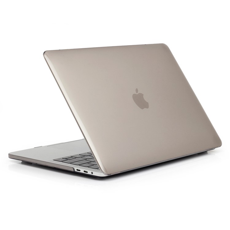 HAT PRINCE PC Case + EU Version TPU Keyboard Cover for MacBook Pro 13.3-inch (2016) A1706 with Touch Bar - Grey-3