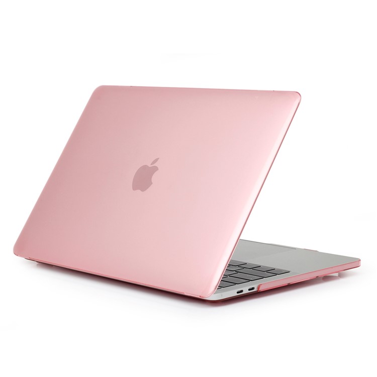 HAT PRINCE PC Hard Shell + EU Version TPU Keyboard Film for MacBook Pro 13.3-inch (2016) with Touch Bar (A1706) - Pink-2