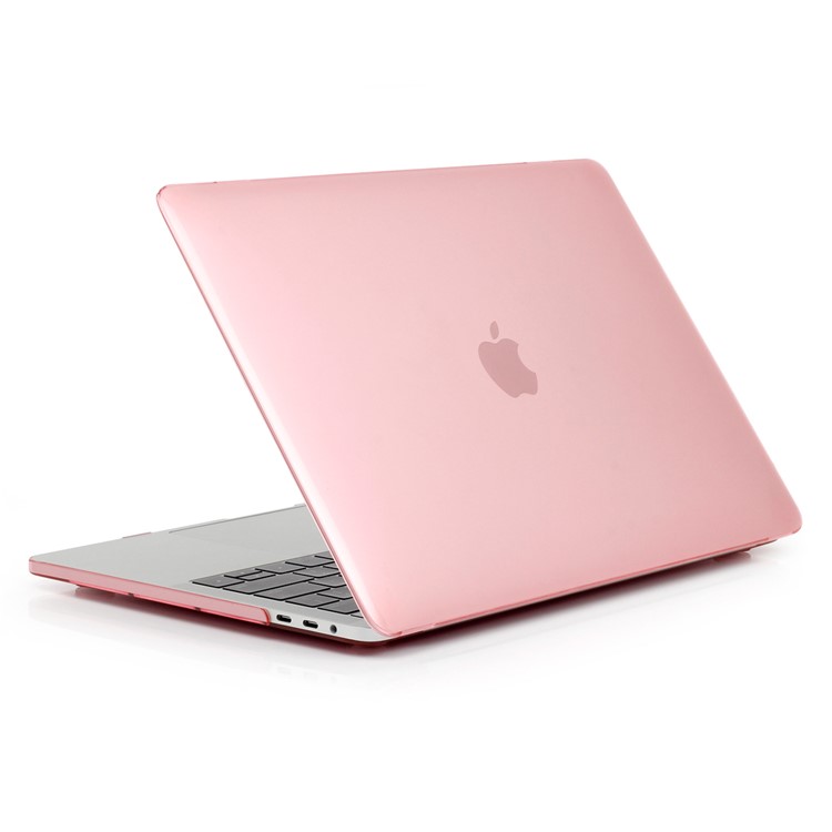 HAT PRINCE PC Hard Shell + EU Version TPU Keyboard Film for MacBook Pro 13.3-inch (2016) with Touch Bar (A1706) - Pink-3