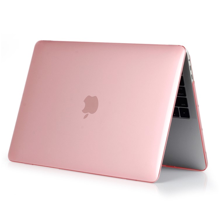 HAT PRINCE PC Hard Shell + EU Version TPU Keyboard Film for MacBook Pro 13.3-inch (2016) with Touch Bar (A1706) - Pink-4
