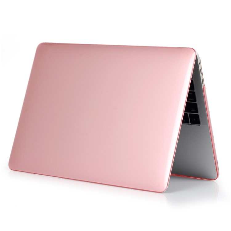 HAT PRINCE Crystal PC Casing + TPU Keyboard Protector Film for MacBook Pro 13.3 Inch A1708 without Touch Bar EU version - Pink-4