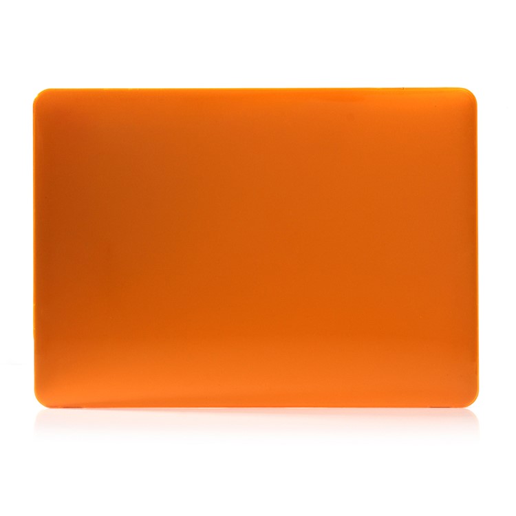 HAT PRINCE Crystal PC Case + TPU Keyboard Protector Cover Film for MacBook Pro 13.3 Inch A1708 without Touch Bar EU version - Orange-6